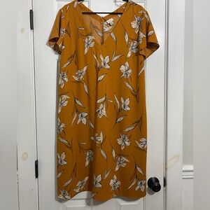 Women’s v neck dress size L